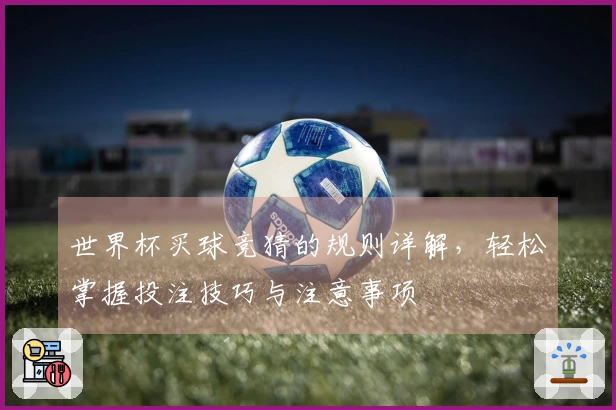 世界杯买球竞猜的规则详解，轻松掌握投注技巧与注意事项
